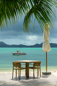 Breakfast in paradise Seychelles