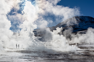 El Tatio Geysers in Chile