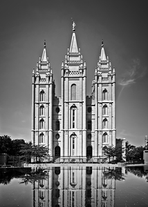 Salt Lake Mormon Temple on Temple square