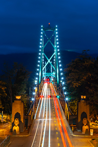 Lions Gate bridge in Vancouver