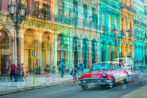 Street in Havana Cuba colorful vibes