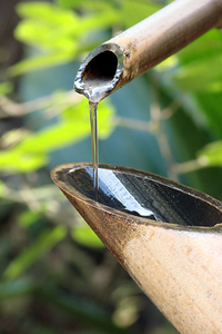 Shishi Odoshi japanese bamboo fountain