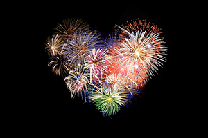 Love fireworks