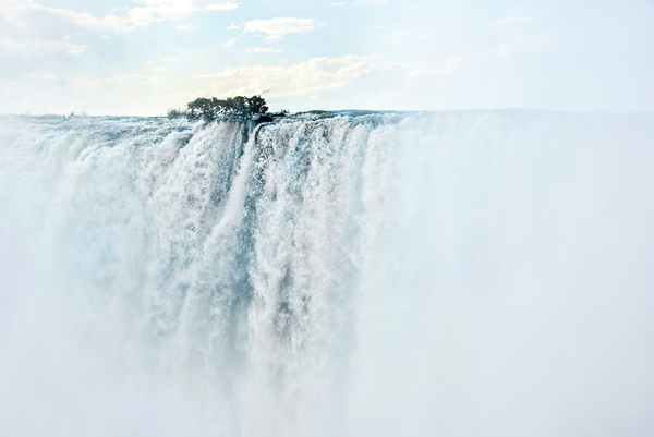Victoria falls Zambezi river Print