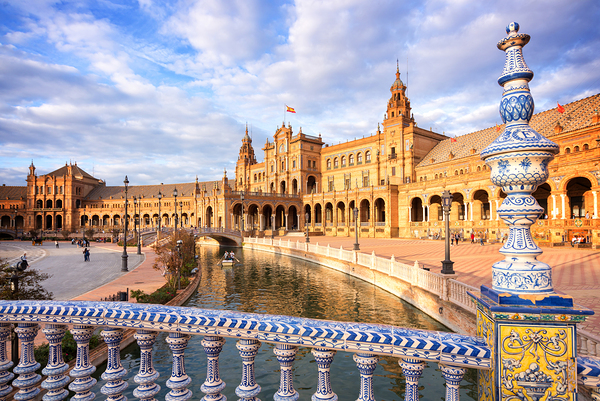 Plaza de Espana in Seville Print