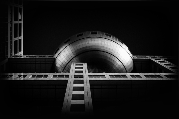 Fuji TV building in Tokyo