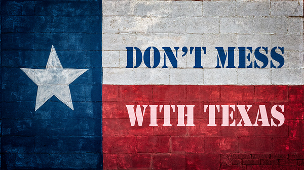 Dont mess with Texas Print