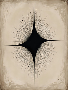 Abstract Minimalist Art in Neutral colors