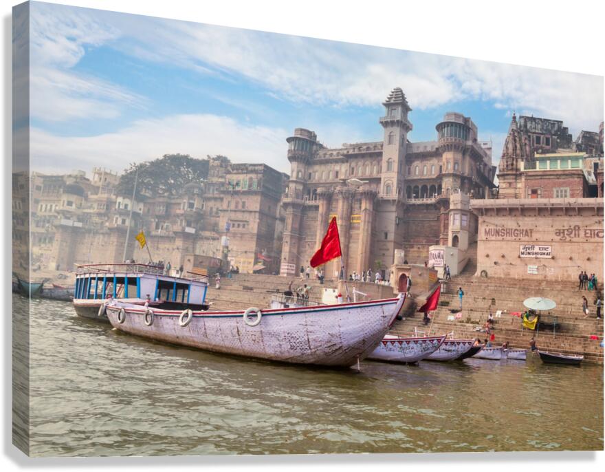 Varanasi Ghats Canvas Print