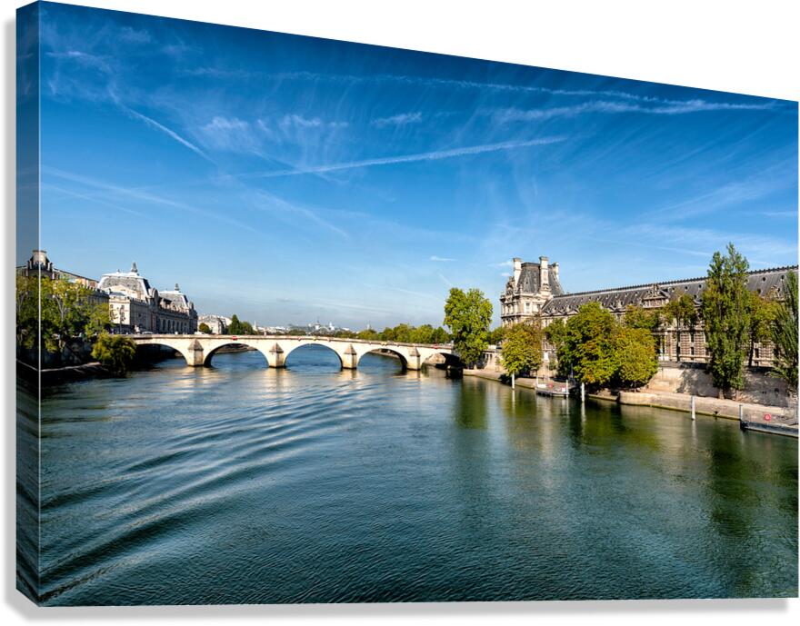 Seine River Canvas Print