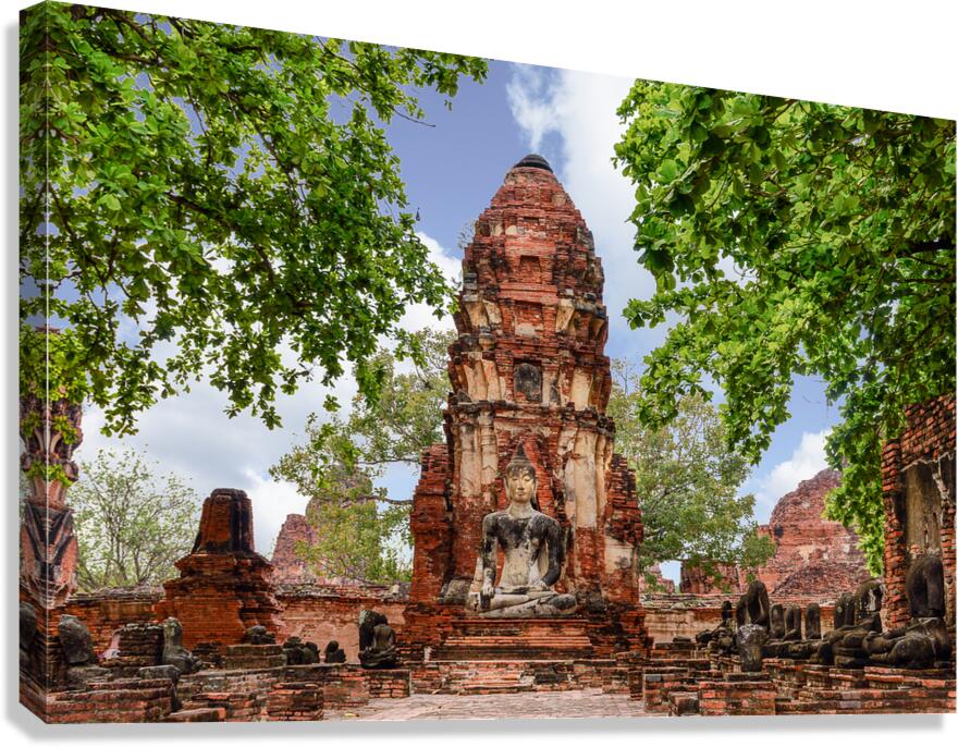Ancient Temple Canvas Print