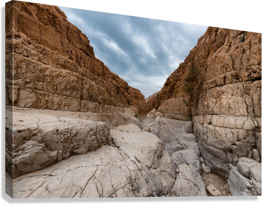 Two Tone Rock Canvas Print