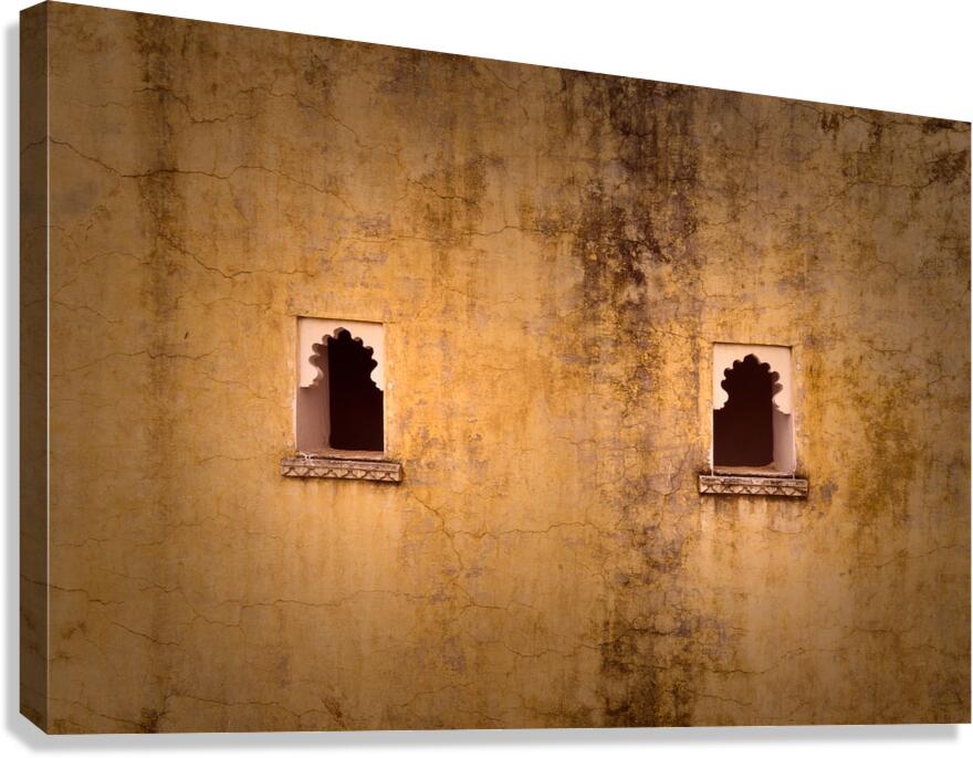 Yellow Wall Canvas Print