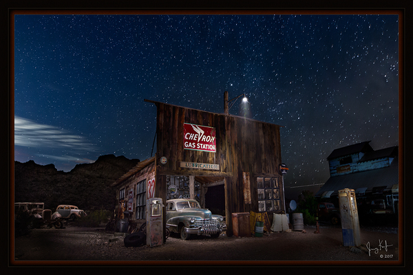 Chevron Under the Stars by Jerry Keefer