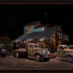 Ghost Trucks at Dusk