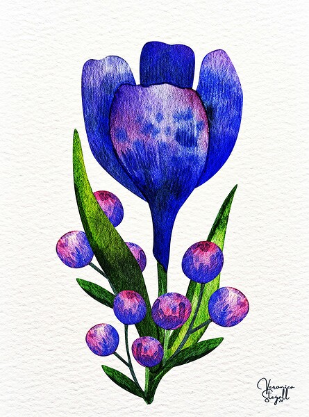 Bluetiful Day by Veronica Stegall