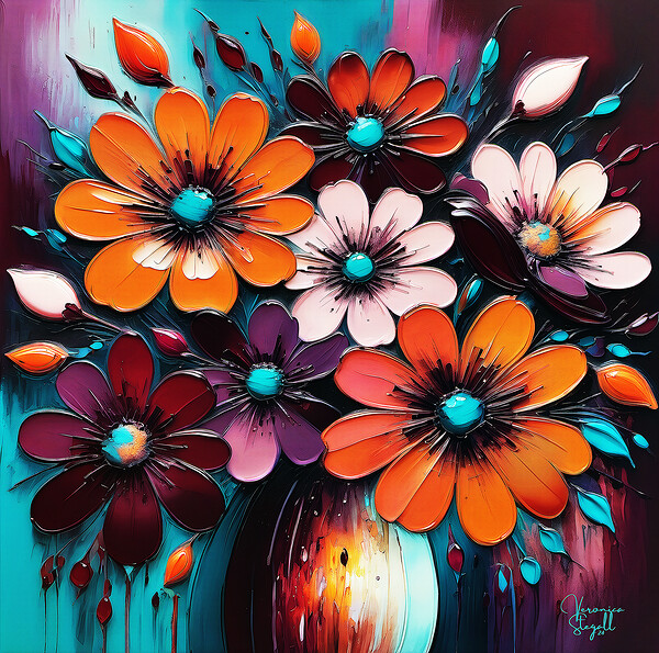 Colorful Chaos by Veronica Stegall