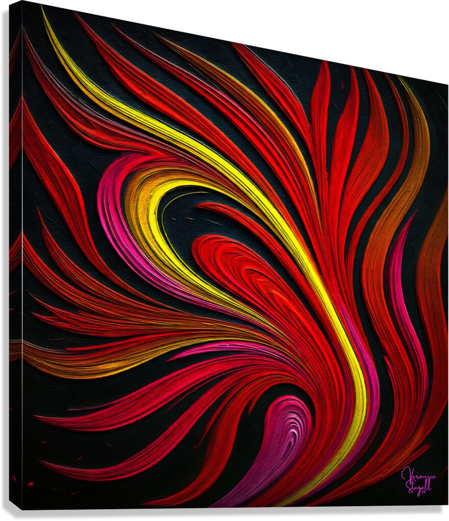 Fire Dance Canvas Print
