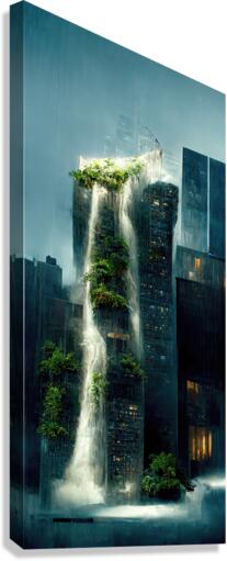 [Waterfalling] Canvas Print