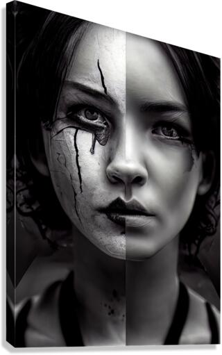 Feeling on the inside Canvas Print