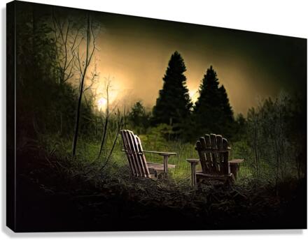 [Adirondack Sunset] Canvas Print