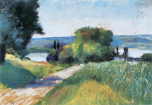 Sea and Landscape Print