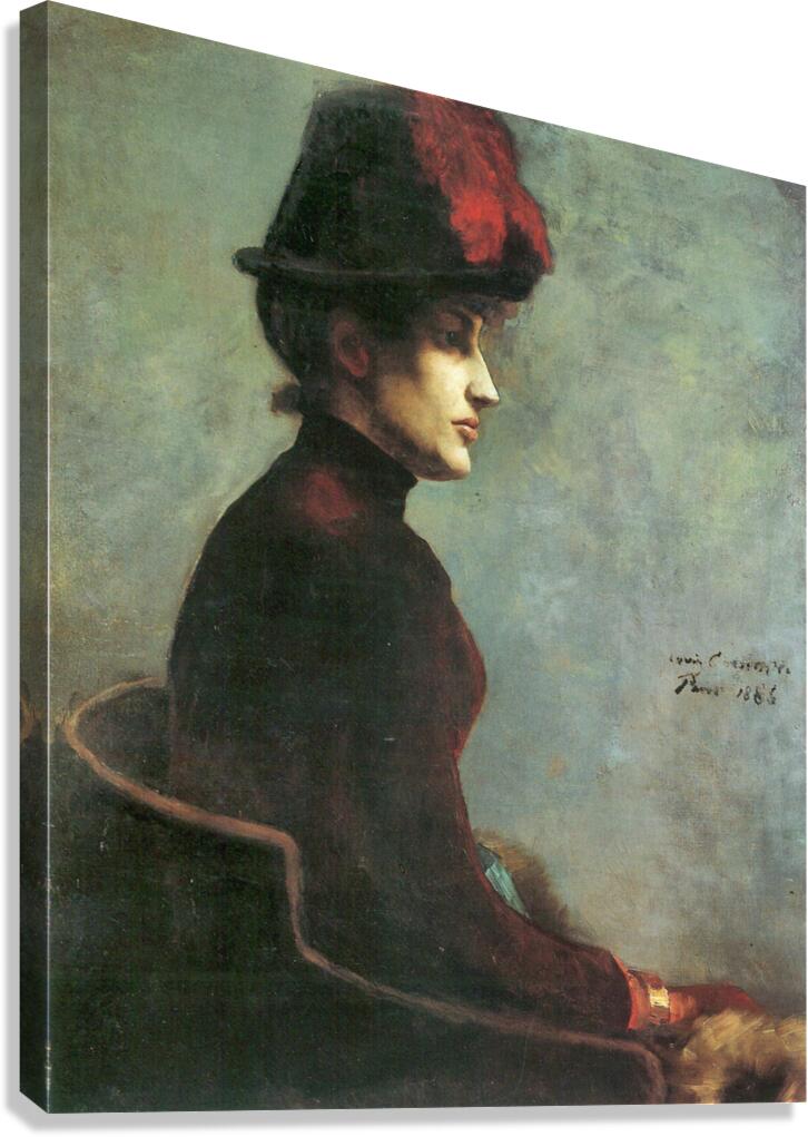 Ladies Portrait Canvas Print