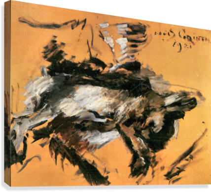 The hare Canvas Print
