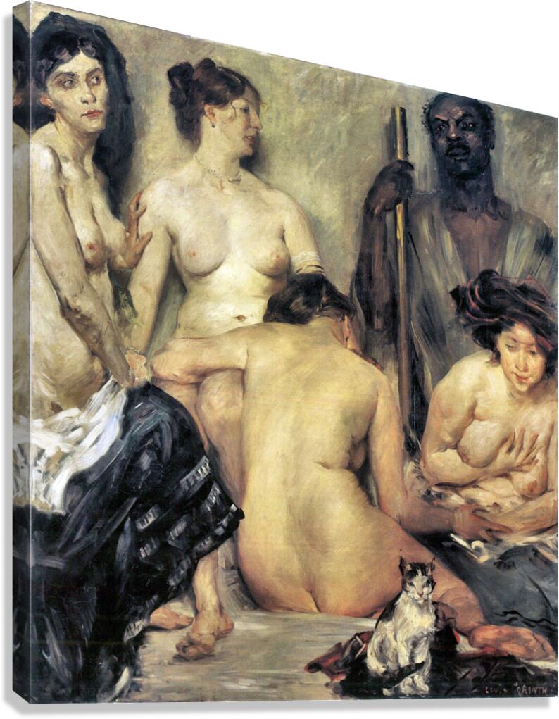 The Harem Canvas Print