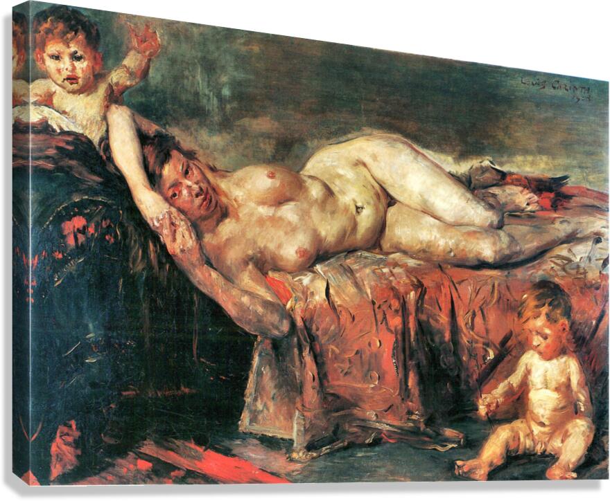 The nudity Canvas Print