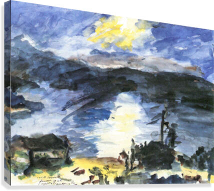 Walchensee 4 Canvas Print