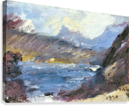 Walchensee 8 Canvas Print