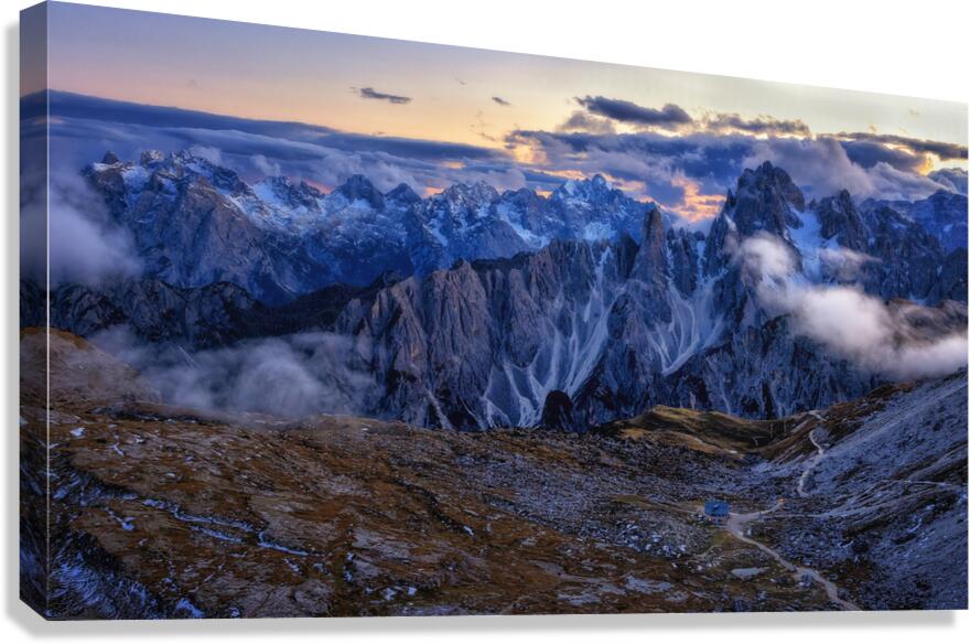 Sundown Tempest Canvas Print