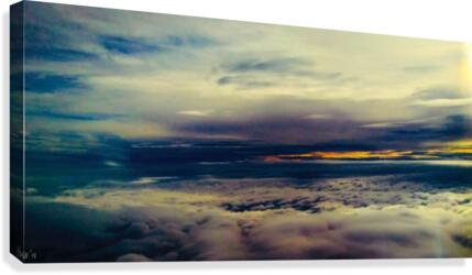 Leaving Boston Canvas Print