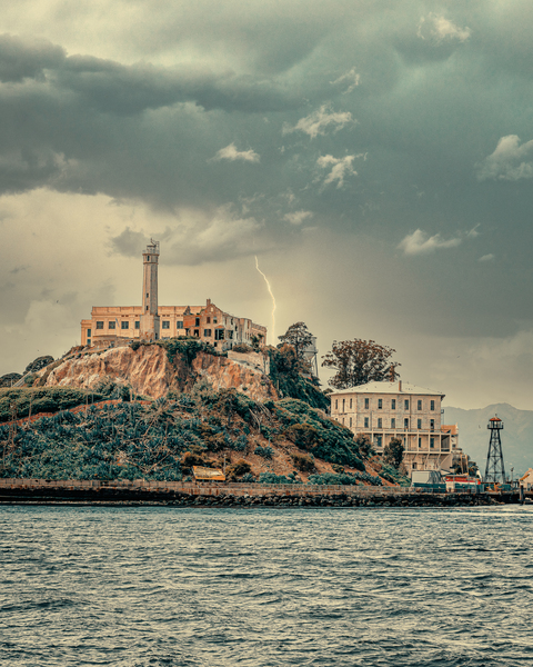 Alcatraz Prison Print