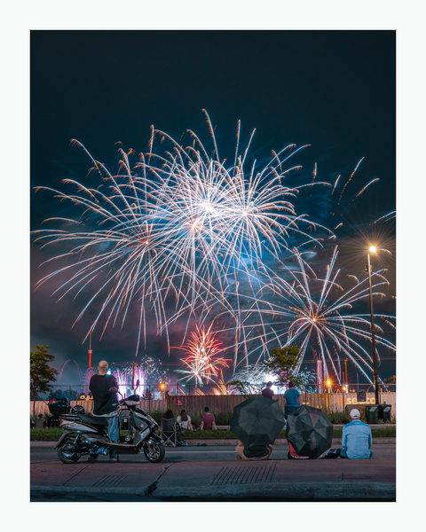 Feux Artifices Print