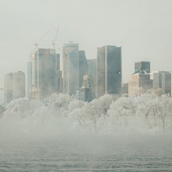 Montreal in the cold.