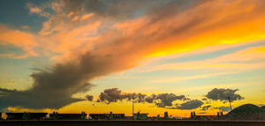 Sky on Fire - Laramie Wyoming