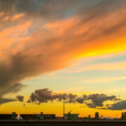 Sky on Fire - Laramie Wyoming