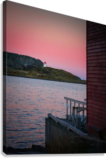 Fort Point Lighthouse Canvas Print