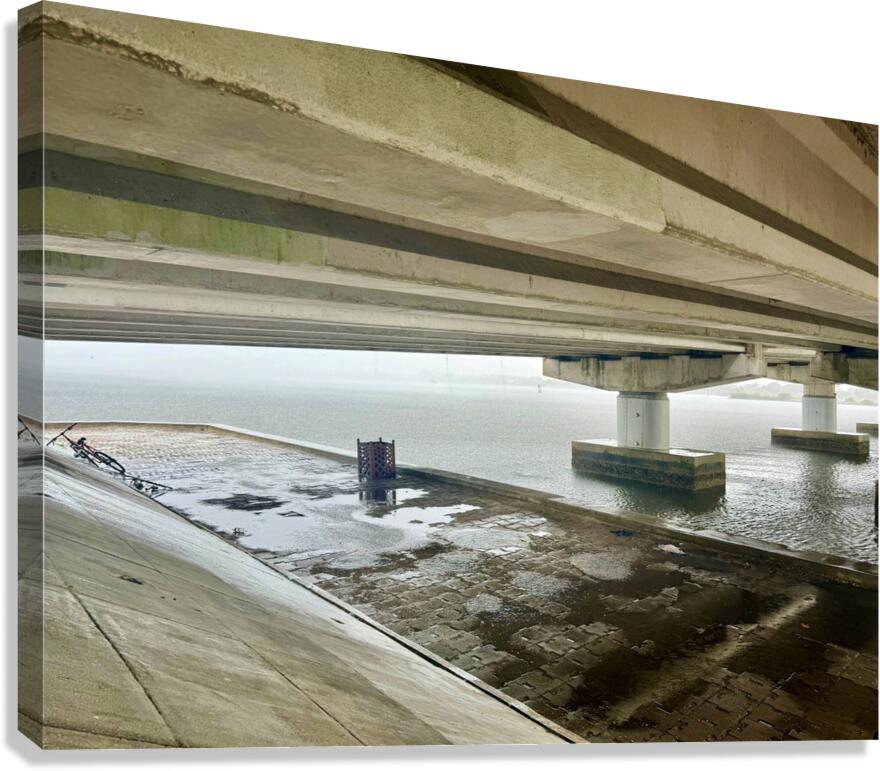 Under the Overpass Canvas Print