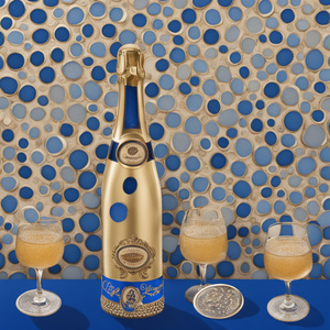 CHAMPAIGN CAVIAR VINTAGE BLUE ROYAL