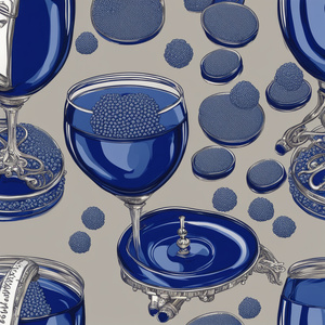 CHAMPAIGN CAVIAR VINTAGE BLUE ROYAL