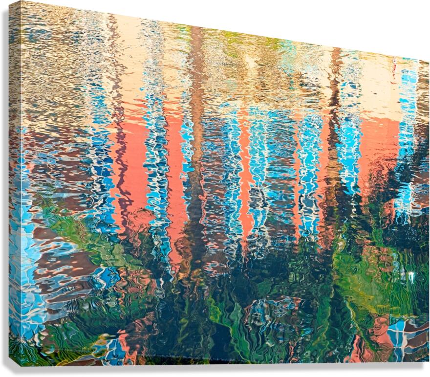 Shimmer Reflection Canvas Print