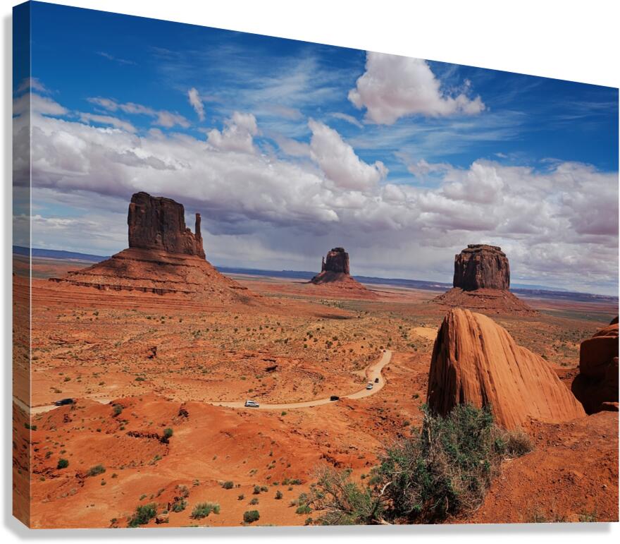 Monument Trail Canvas Print