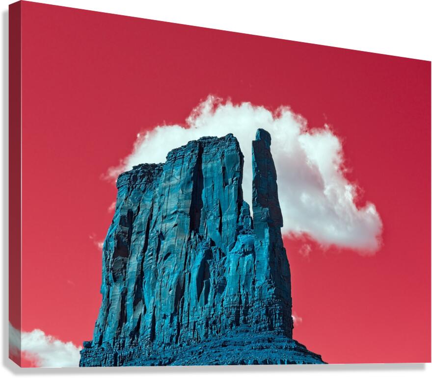 Monument Cloud Canvas Print