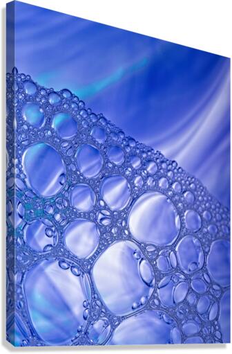 Bubble Blue Canvas Print