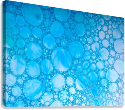 Bubble Blue 2 Canvas Print