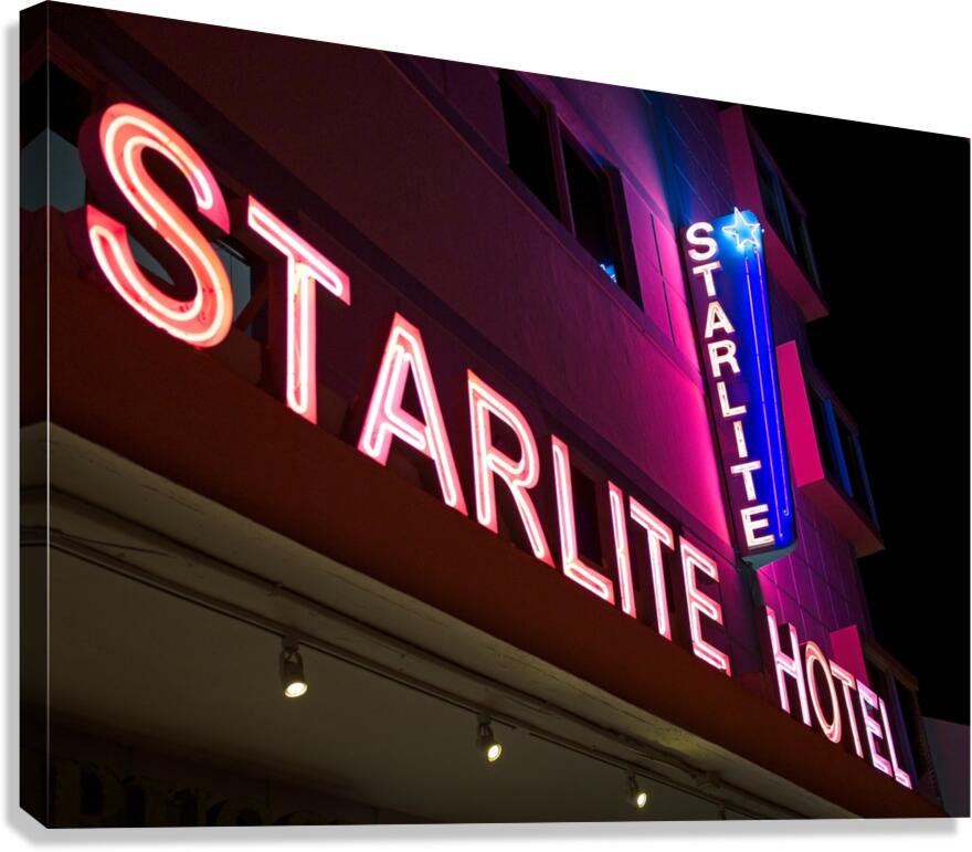 Hotel Splash Canvas Print