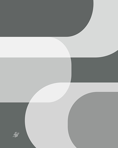 Gray Tone Modern Abstract